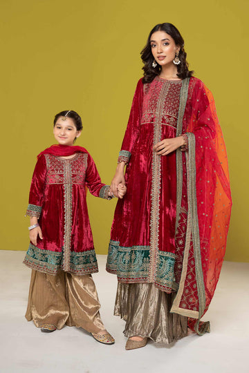 Maria B Pink SF-W23-18 Online Shopping